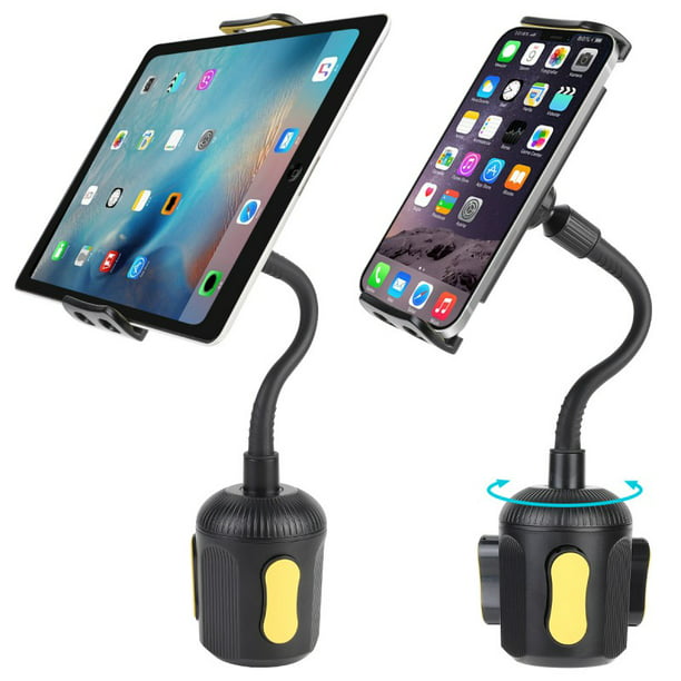Details about   Universal 360° Adjustable Phone Mount Cradle Car Cup Holder Stand For Cell Phone